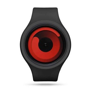 ساعت مچی مردانه برند ZIIIRO رفرانس GRAVITY BLACK AND RED