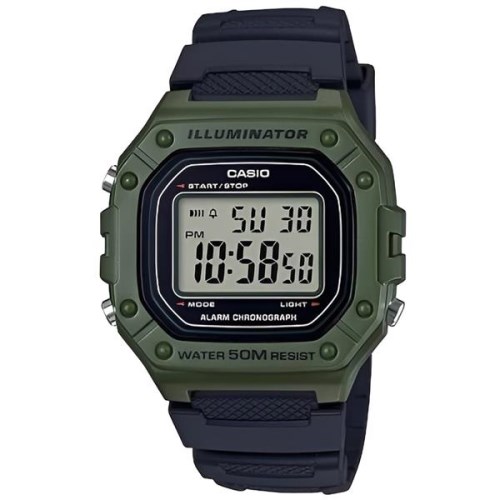ساعت مچی اسپرت برند CASIO رفرانس W-218H-3AVDF