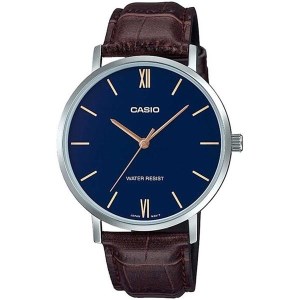 ساعت مچی مردانه برند CASIO رفرانس MTP-VT01L-2BUDF