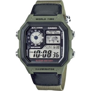 ساعت مچی مردانه برند CASIO رفرانسAE-1200WHB-3BVDF