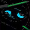 ساعت Swatch x Omega رفرنس mission to the moon phase black