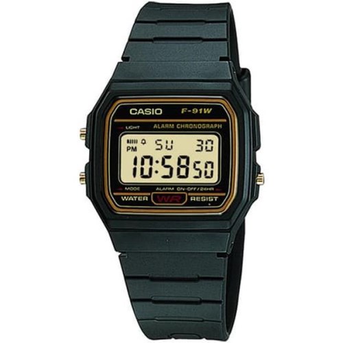 ساعت مچی اسپرت برند CASIO رفرانس F-91WG-9QDF